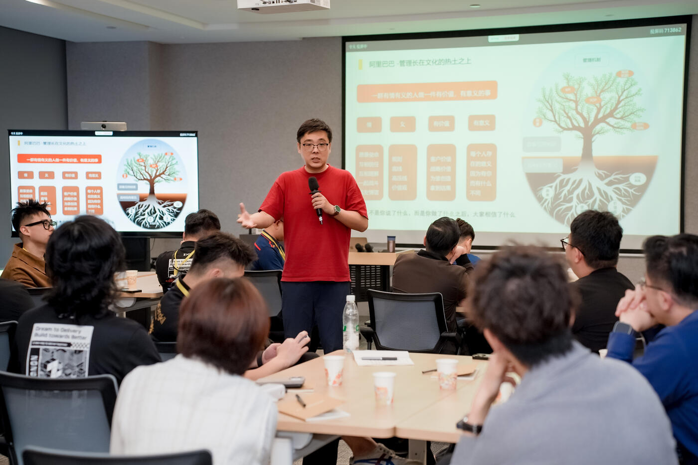 阿里讲师现场授课